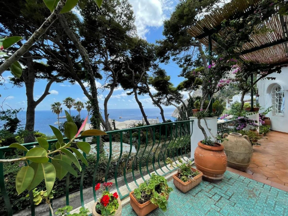 Apartamento Terrazza Mare Marina Piccola Capri Exterior foto